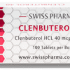SwissPharma Clenbuterol 40 – 100 Tablets (40mcg Clenbuterol HCL per tablet)