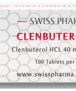 SwissPharma Clenbuterol 40 – 100 Tablets (40mcg Clenbuterol HCL per tablet)