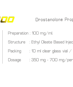 Alternative view of HTP Maste100 Drostanolone Propionate 100mg/ml