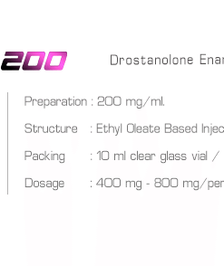 Alternative view of HTP Maste200 Drostanolone Enanthate 200mg/ml