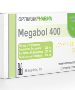 OptimumPharma Megabol 400 Nandrolone Decanoate 125 Mg Boldenone Undecylenate 125 Mg Testosterone Enanthate 150 Mg 400 Mg x 10 ampules