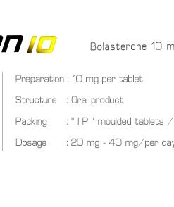 Alternative view of Ironpharma Myagen10 Bolasterone 10 mg/per tablet