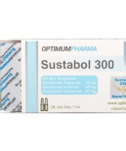 OptimumPharma SUSTABOL 300 Testosterone Propionate 63 mg Testosterone Cypionate 100 mg Testosterone Isocaproate 137 mg 300 Mg x 10 ampules