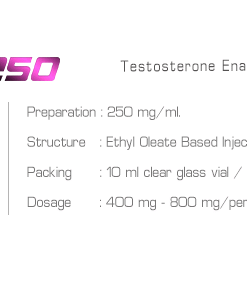 Alternative view of Ironpharma Test 250 Testosterone Enanthate 250mg/ml
